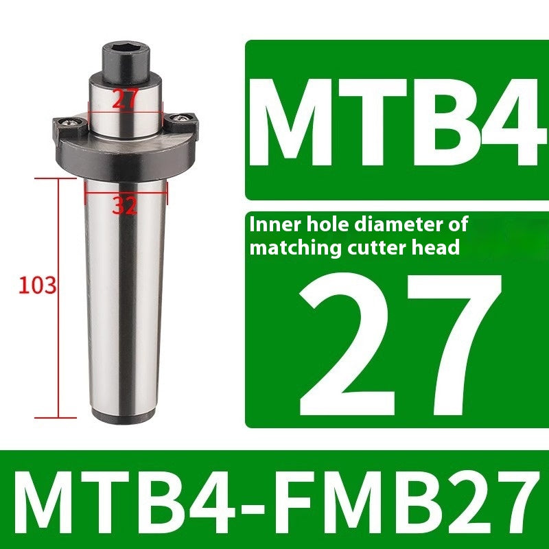 2092-Machine tool accessories Milling machine accessories Milling cutter head shank Morse 3 boom NT spindle taper MT3-22/27 Shandong Denso Pricision Tools Co.,Ltd.